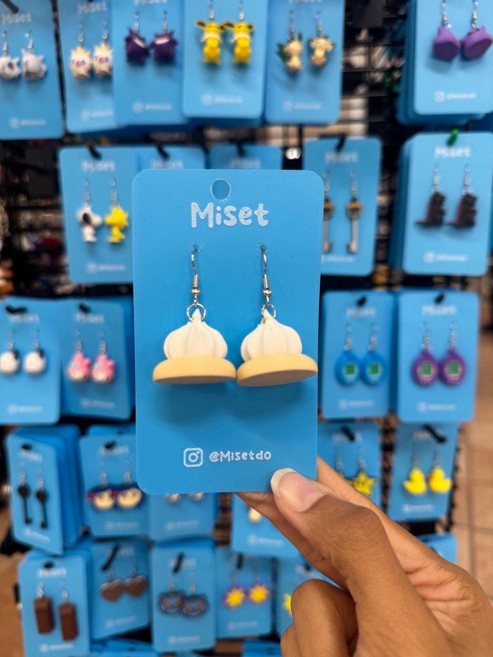 Aretes Galletitas de Flor